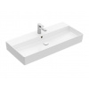 Villeroy & Boch Memento 2.0 - Umývadlo nábytkové 100x47 cm, s prepadom, otvor na batériu, CeramicPlus, alpská biela 4A221GR1