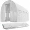 Doplnok pre záhradnú architektúru - SKLENÍKOVÁ ZÁHRADNÁ FÓLIA LEN TUNEĽOVÁ FÓLIA 3x2 300x200 CM BIELA (Greenhouse Garden Foil Tunnel Sam fólia 3x2 300x200 cm biela)