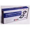 PremiumCord USB 2.0 repeater a prodlužovací kabel A/M-A/F 25m (ku2rep25)