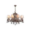 PATINA PRÍVESOK SVETLO CRYSTAL LAMPA ODTIENE FLORENCYA 8 (PATINA PRÍVESOK SVETLO CRYSTAL LAMPA ODTIENE FLORENCYA 8)