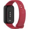 eses Silikónový remienok s rámčekom pre Xiaomi Smart Band 9 Active - Červený