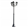 Vonkajšie fasádne svietidlo - Argonne Garden Lighthouse Black E27 60W IP44 (Vonkajšie fasádne svietidlo - Argonne Garden Lighthouse Black E27 60W IP44)