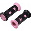 PRO GRIP madla STAR gumová dětská, černo-růžová, OEM