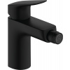 Hansgrohe Logis - Bidetová batéria 100 s odtokovou garnitúrou s tiahlom, čierna matná 71200670