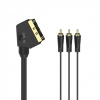 HAMA 205156 AV kábel SCART - 3 cinch 1,5m, IN OUT