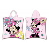 JERRY FABRICS Pončo Minnie Pink bow Bavlna - Froté, 50/115 cm