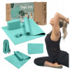 Súprava na jogu myga Yoga Start – podložka, blok, popruh