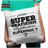 Vankúš - Vtipný vankúš pre grafiku (Vtipný vankúš pre grafiku)
