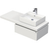Kúpeľňová skrinka s umývadlom Intedoor DESK 120,5 cm DE 54 120 P STORM 1Z