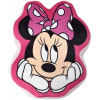 Setino Tvarovaný 3D vankúš s tvárou Minnie Mouse Disney 34 x 27