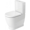 Duravit D-Code - Stojace kombi WC 600x370 mm, Rimless, biela 20600900002