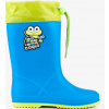 Detské gumáky Coqui Rainy Collar Frog Sea blue/Citrus Veľkosť: 29
