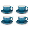 SET NA KÁVU espresso šálky + tanieriky ALPINA, 4+4