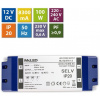 McLED Napájací zdroj 100 W, DC 12 V/8,3 A, IP20, plastové vyhotovenie so svorkovnicou