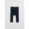 TEPLÁKY GANT SHIELD COTTON CABLE LEGGINGS EVENING BLUE