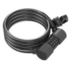 Lankový zámok Syncros Masset Coil Cable Comb. lock 12x1850
