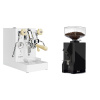Lelit Mara PL62X V2, white + Eureka Mignon Silenzio 55, BL black