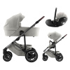 BRITAX Set kočík Smile 5Z + hlboká korba + autosedačka Baby-Safe PRO Lux, Linen Grey