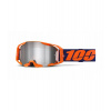 ARMATIC 100'% okuliare Neon Orange, strieborné zrkadlové plexi