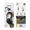 NITE IZE CamJam XT Aluminium Cord Tightener Upínací hliníková karabina, černá - velká