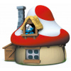 Pokladnička The Smurfs Mushroom House 13 cm