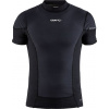 Pánské termo triko CRAFT Active Extreme X Wind SS - černá Velikost: S