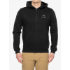 Mikina s kapucňou Arcteryx Emblem Fleece Full-Zip Hoody - black