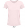 SOL´S CRUSADER / Dámske tričko z bio bavlny - pale pink L