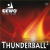 Poťah Gewo Thunderball2 Vyberte FARBU poťahu: červený / RED, Vyberte HRÚBKU špongie: 2,1 mm