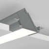 LED profil směrový v úhlu 50° do sádrokartonu KLUS DIPOKET - LED profil DIPOKET - 3m