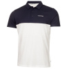 Calvin Klein Golf Men's Jc Block Short Sleeve Performance Polo Shirt Wht-Nvy L