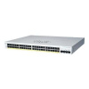 Cisco Business 220 Series Smart Switches Riadený L2 Gigabit Ethernet (10/100/1000) Podpora napájania cez Ethernet (PoE) Biela (CBS220-48P-4G-UK)
