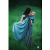 LITTLE FROG RING SLING - STORMY CUBE - S