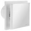 Kúpeľňový ventilátor Mission Air EDGE 120 HT Biely MODERNÝ TICHÝ S KLAPKOU
