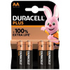 Duracell - plus power 100 alkaline battery aa lr6 4 kusy