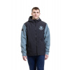 pánská jarní bunda Meatfly Finn Jacket 2026 Black / Storm