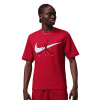 Pánske tričko s krátkym rukávom NIKE-Jordan Brooklyn GYRED/WHITE Červená XXL 2026