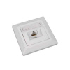 Zásuvka Solarix CAT6 UTP 1 x RJ45 pod omietku biela (23100097)