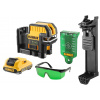 DCE0825D1G DeWALT 10,8V křížový 5-ti bový laser se zeleným paprskem 1 x 2,0 Ah