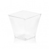 Fingerfood pohárik PS hranatý číry 72 x 72 x 72 mm 230ml