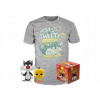 Funko Pop! set Looney Tunes Sylvester a Tweety tričko veľkosť M