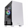 Puzdro Thermaltake THM CAS S100-TEMPERED-GLASS-SNOW Micro Tower biele