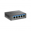 D-Link DMS-105 Nespravované L2 2.5G Ethernet (100/1000/2500) Čierna (DMS-105/E)