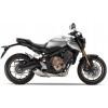 NÁLEPKY JUULA PRE HONDA CB 650 R 2019 STRIEBORNÉ NHA40