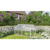 Parenisko Vitavia Gamma polykarbonát 124,3x89x71,3 cm strieborné