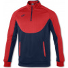 Joma Tréningová mikina 1/2 ZIP ESSENTIAL RED-NAVY BLUE Veľkosť: XS