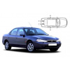 Slnečné clony na okná - FORD Mondeo hatchback/sedan (1993-2000) - Komplet sada