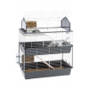 Ferplast BARN 100 Double pro hlodavce 95 x 57 x 121cm šedá FP
