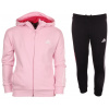 Teplaková súprava - Adidas H40248 Detské dráhy veľkosti 104 Čierna, ružová (Adidas Tracksuit Set detské mikiny nohavice R.104)