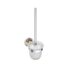 Bemeta RETRO WC kefa, miska sklo 360x95x145mm 144213018 zlato-chróm (Bemeta RETRO WC kefa, miska sklo 360x95x145mm 144213018 zlato-chróm)